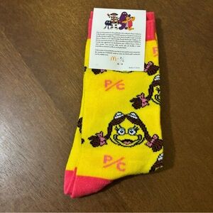 Peace Collective X McDonalds Birdie Socks, Fast Food Promo